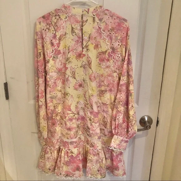 River Island high neck bride tie dress - Picture 8 of 10